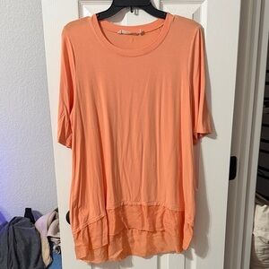 Soft surroundings Peach Women's Top